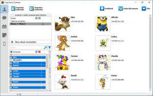 Exportar contactos de iPhone con CopyTrans