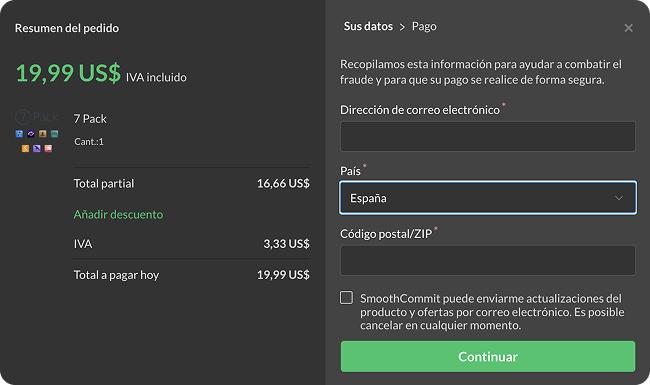New payment method