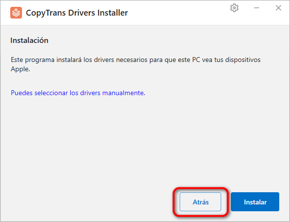 No instalar los drivers