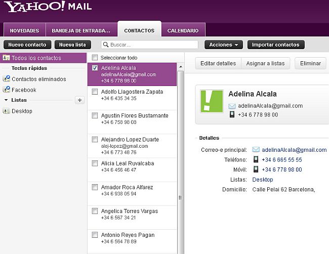 export iphone contacts to yahoo