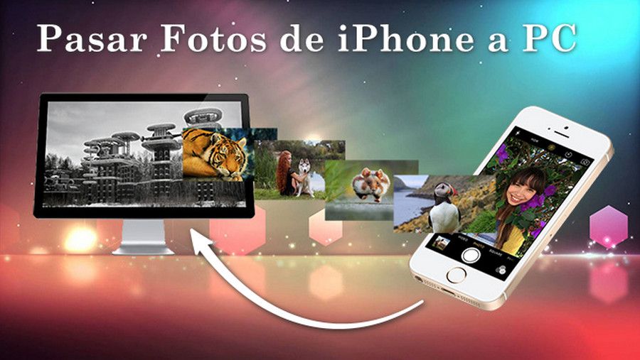 Pasar fotos de iphone a iphone